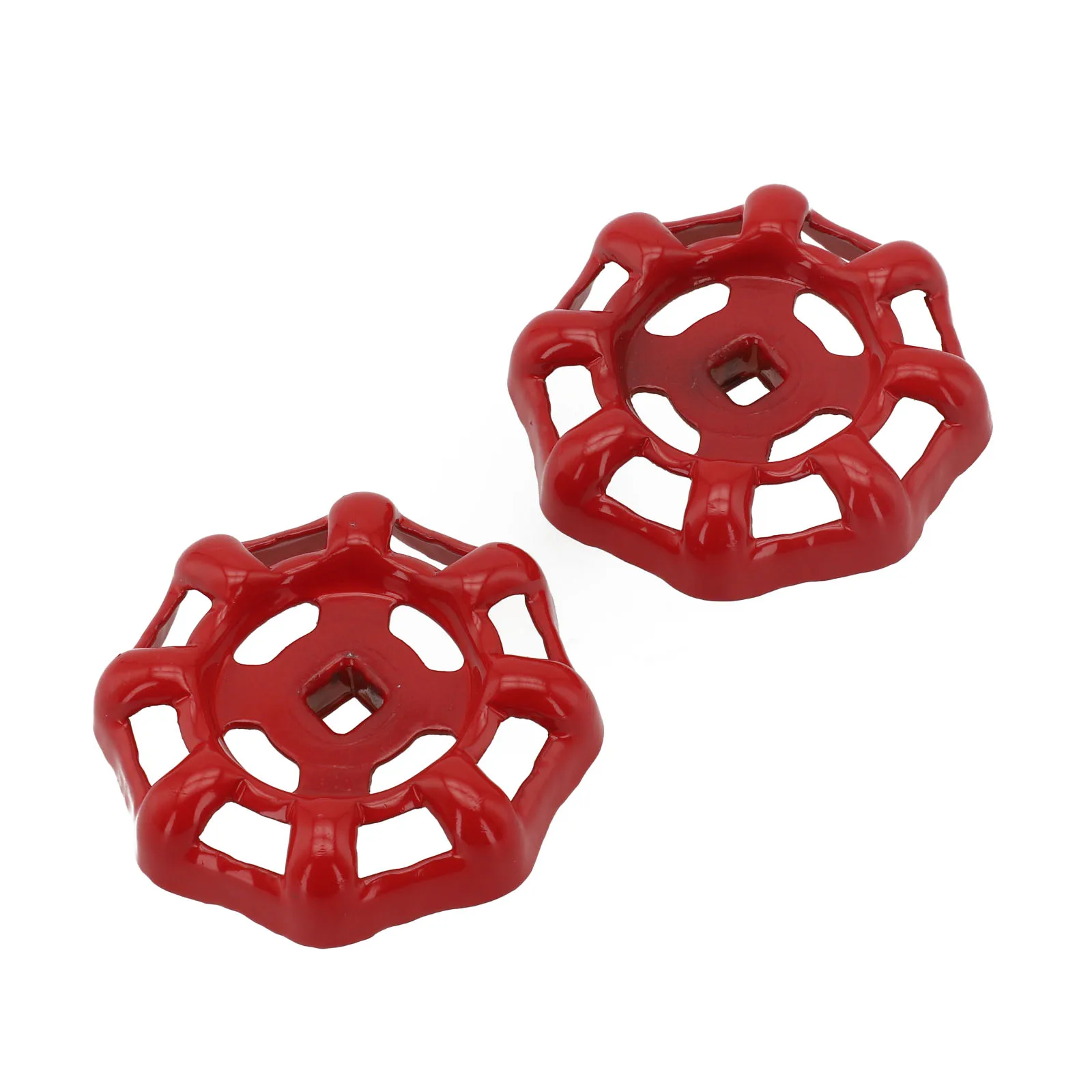 2PCS Valve Hand Wheel Cast Iron Handle Copper Gate Globe Valve Ball Valve Hand Wheel Water Pipe Fittings Home Improvement