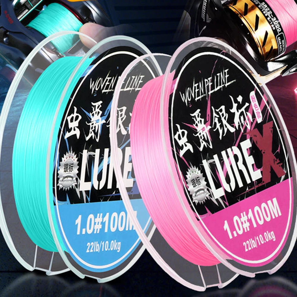 

X8 Carp Fishing Line 100/150M 8 Strands Braided Japan Multifilament PE Wire Super Strong Durable Smooth Tackle For Carp