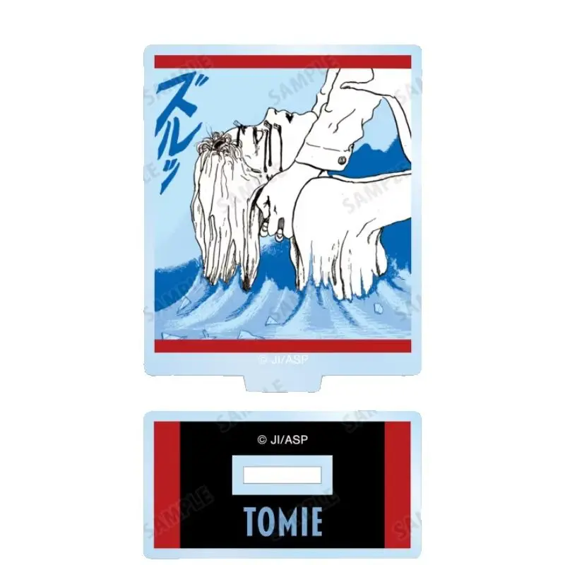 Anime Junji Ito Collection Tomie Kawakami Rectangle Scene Drawing Acrylic Stand Model Plate Keychains Desk Decorations