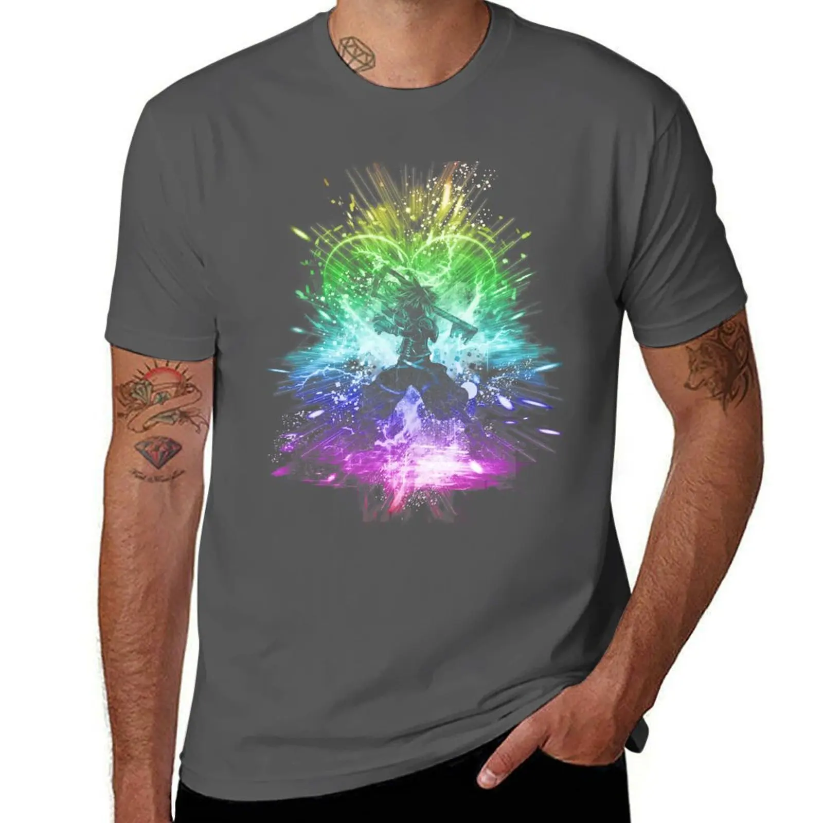 kingdom storm-rainbow version T-Shirt Anti-Perspiration Workout Top