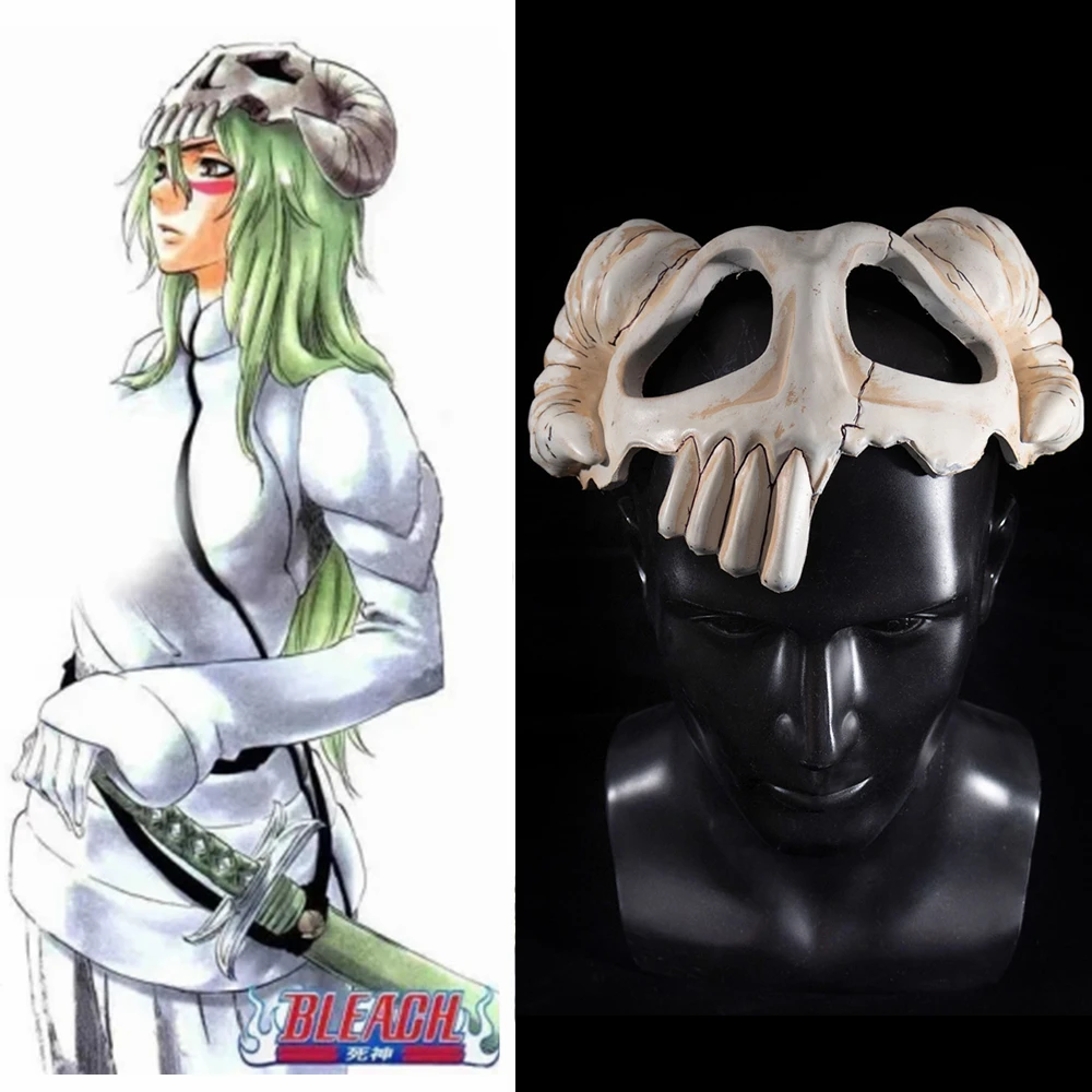 

Anime Bleach Espada Neliel Tu Oderschvank King Of The Kill Cosplay Mask Halloween Adult Skull Helmet Party Masquerade Headwear