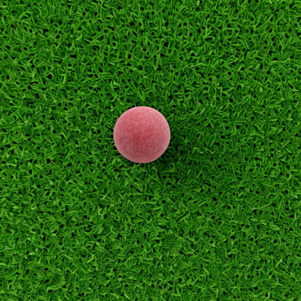 

2pcs Frosted Table Football Balls Replacement Red Resin 36mm Standard Toy Game Equipment Soccer Part Mini Professional