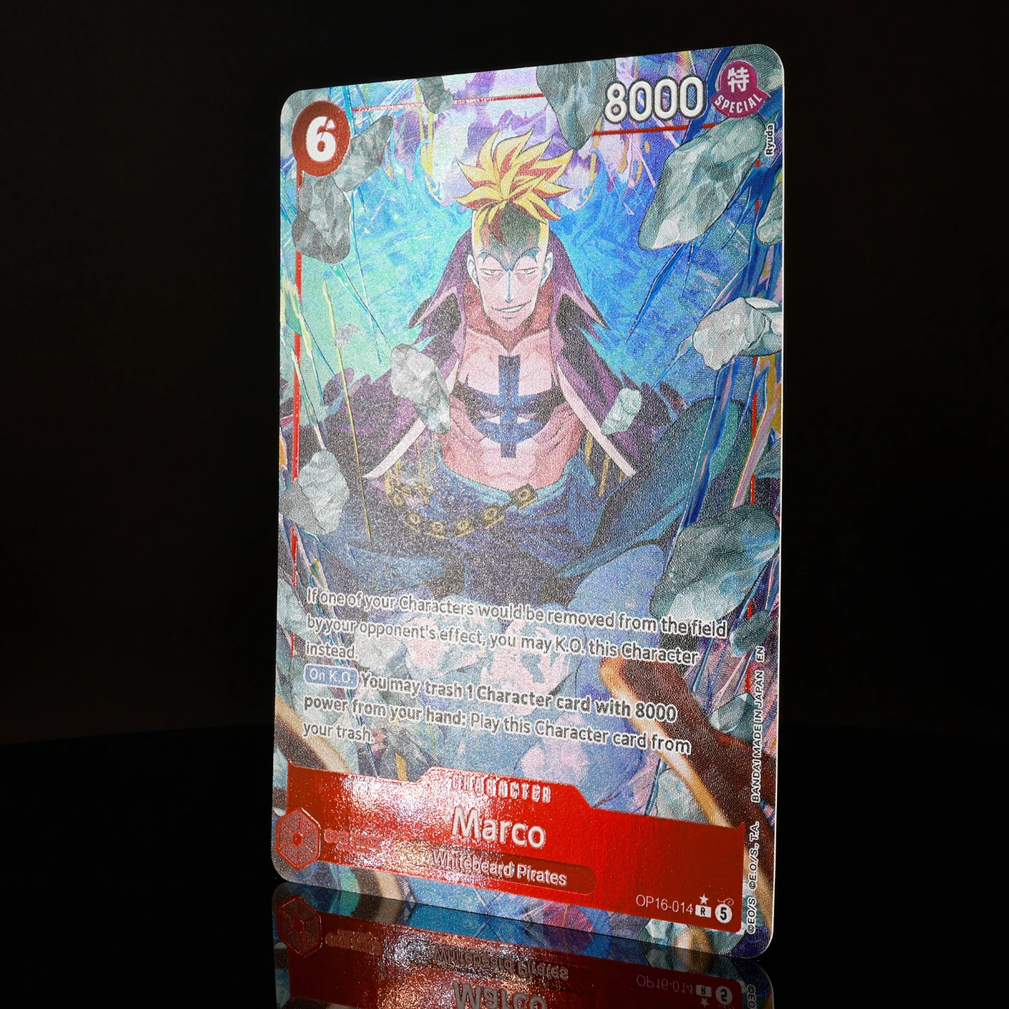 One Piece TCG OPCG English OP16-014 Marco R 6 Cost Red Marco
