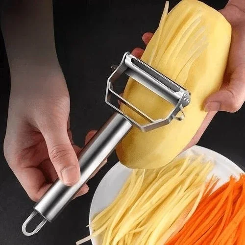 2in1 Stainless Steel Potato Cucumber Carrot Grater Peeler Vegetables Fruit Peeler Vegetable Slicer High Quality Kitchen Tool
