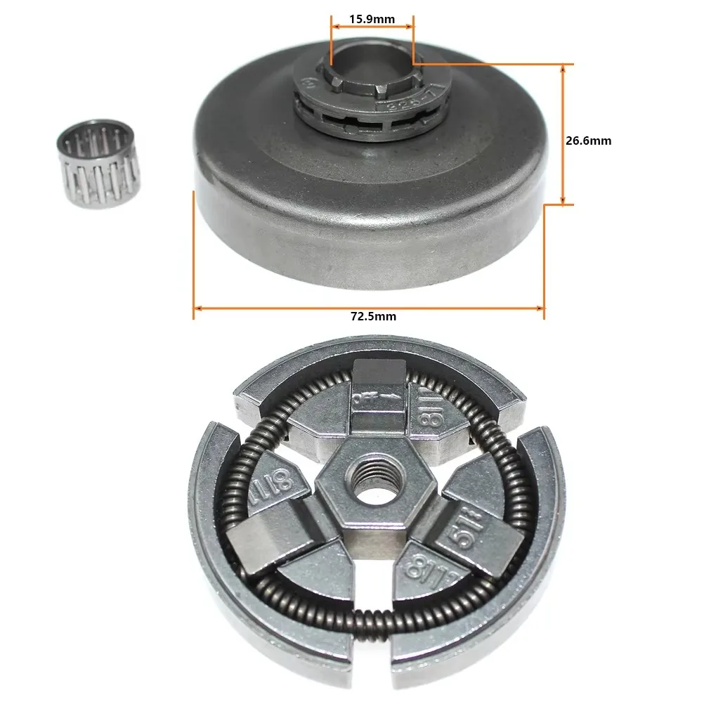 Clutch Drum Sprocket Rim For Rancher 154 254 257 261 262 262XP Husqvarna 50 51 55 55 Jonsered 490 590 Partner 500 540 5000 5500