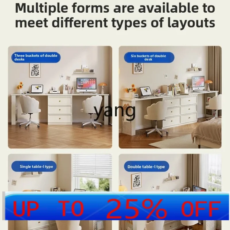 

LMM desk dresser integrated corner makeup table retractable household bedside chest