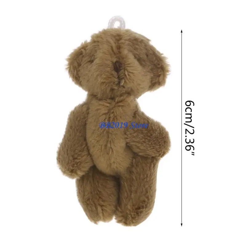 Q0KB 2.3 Hiện tại gấu mini gấu mini búp bê đáng yêu đồ chơi đồ trang trí trang trí nữ tính