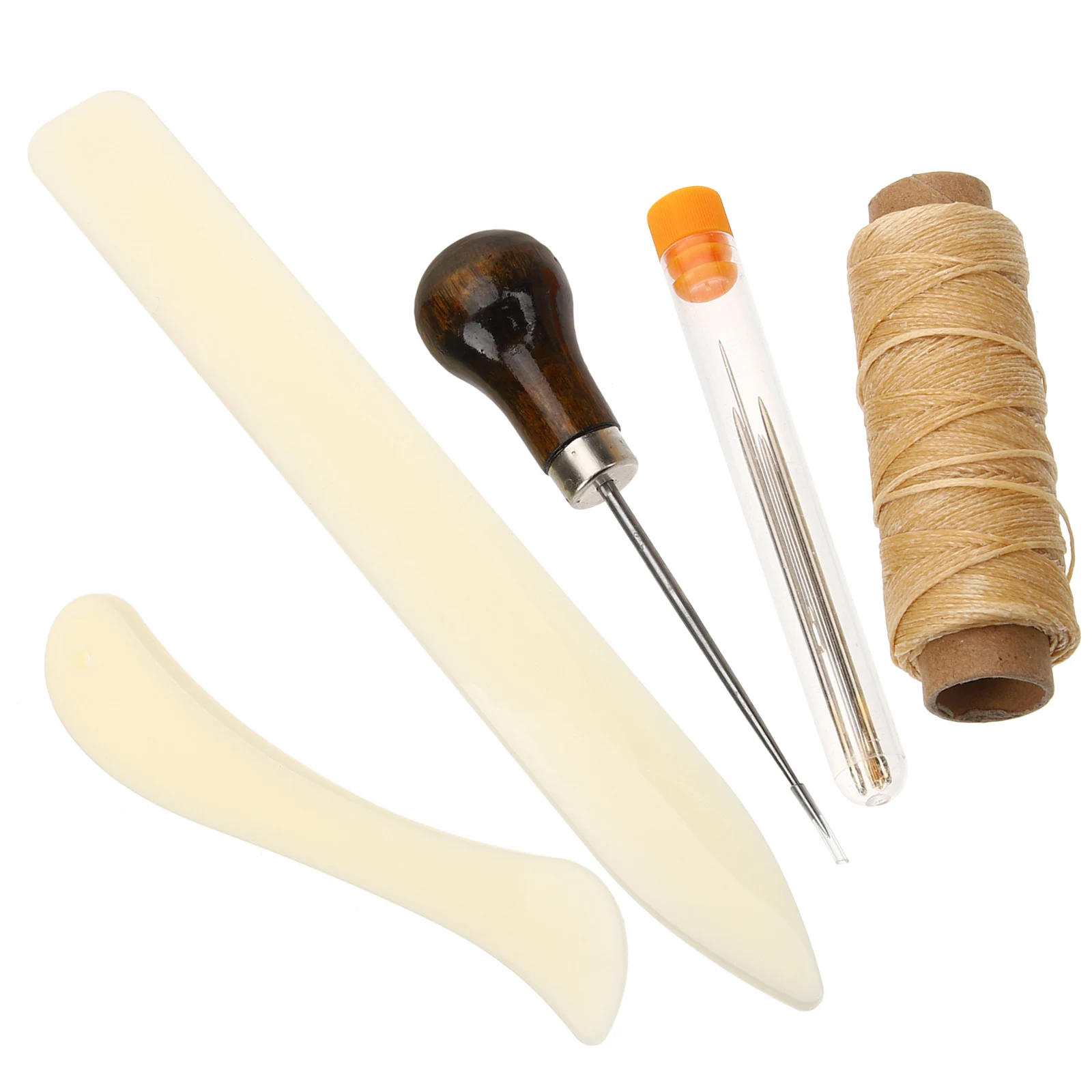 

Leather Tool Set Needle Sewing Kit Diy Leather Tool Set Heavy Duty Diy Book Binding Kit Bookbinding Leather Art Hand Tools