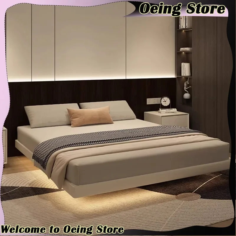 

Nightstands King Bed Japanese Luxury French Lounge Bed Double Sleeping Muebles Para El Hogar Bedroom Furniture Accessories