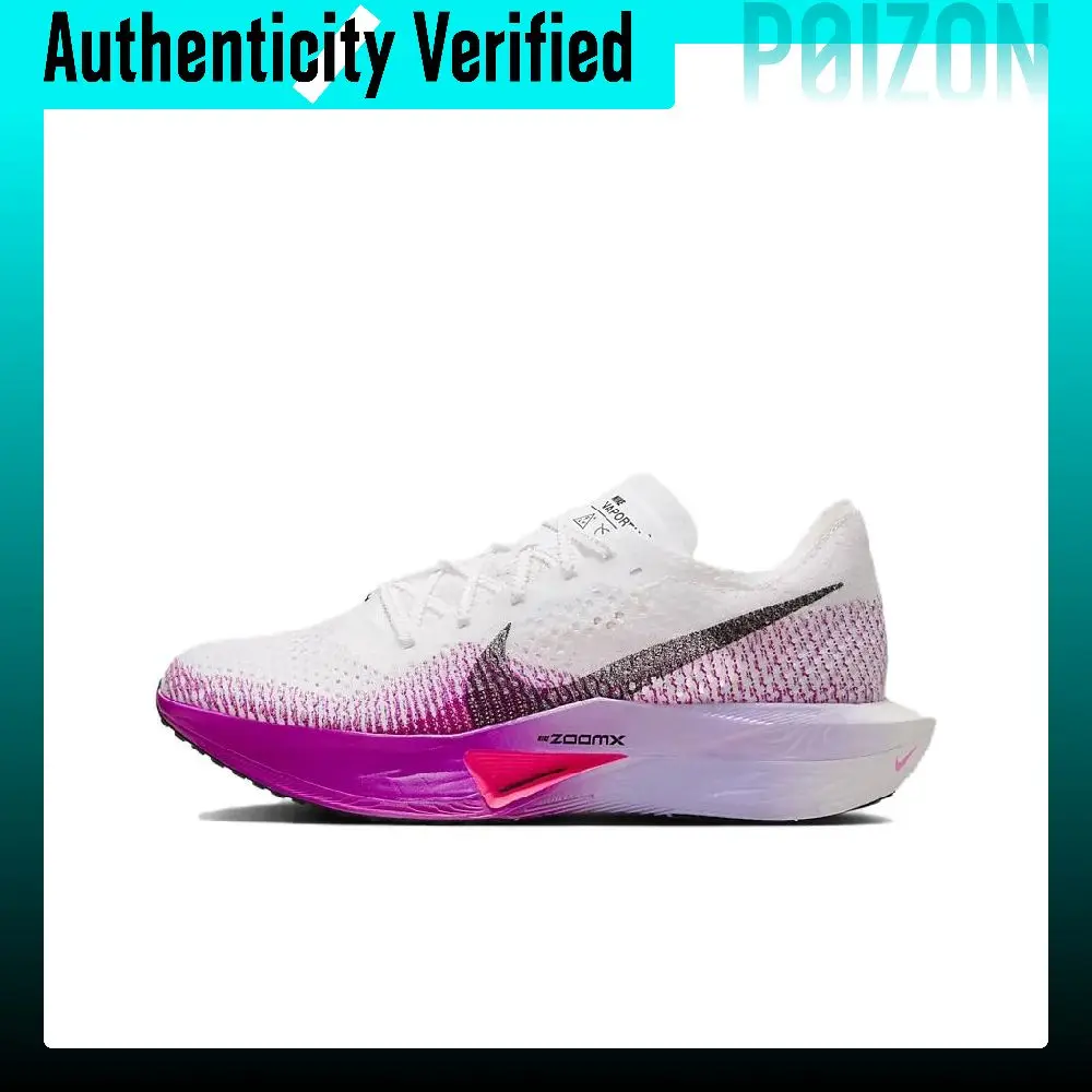 Nike ZoomX Vaporfly 3 Cushioning Abrasion Resistant Breathable Low top Marathon Long Distance Running Racing DV4130-104