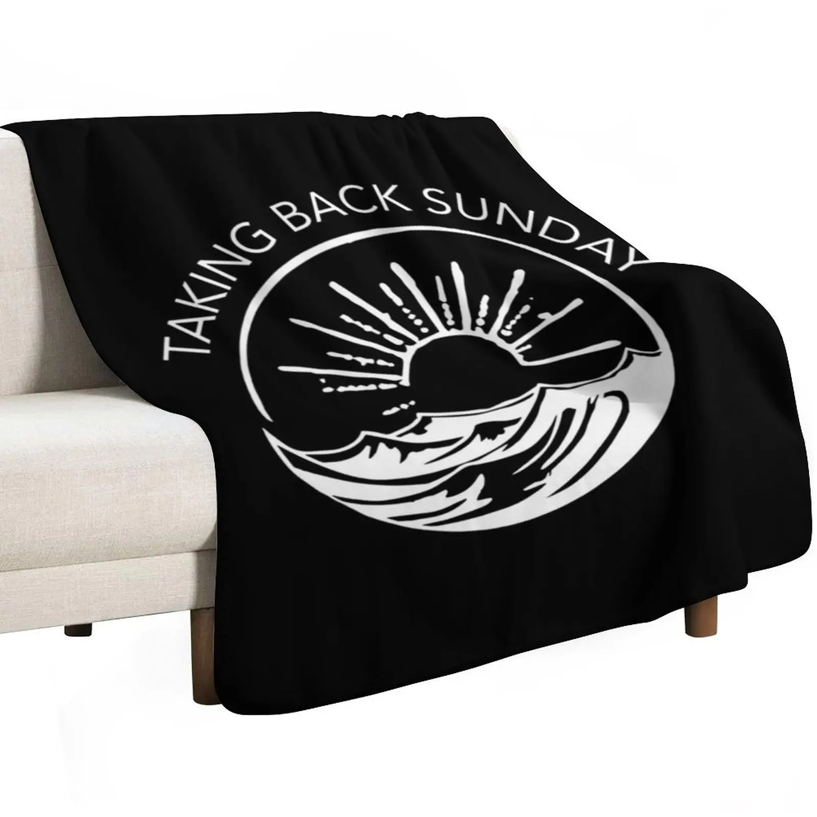 Taking Back Sunday - Ice Cream Sundae Throw Blanket Bed Decorative Beds Camping Sleeping Bag Sofa Hair Blankets