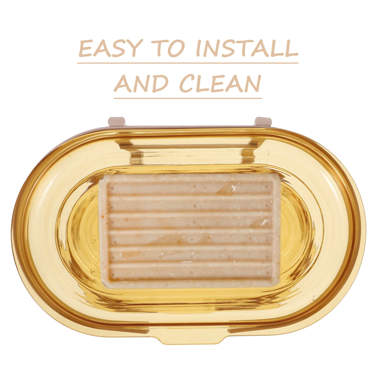 

Soap Dish Plastic Tray Countertop Holder Storage Box Bathroom Accessory Plastic Soap Tray Home Supplies