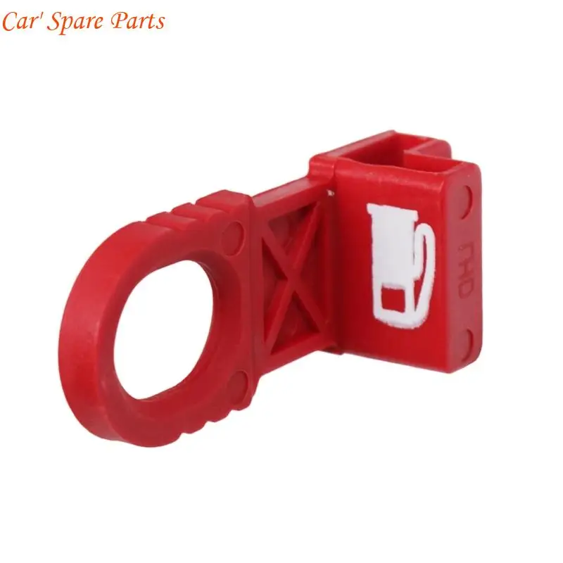 Y4UA Vehicle Flap Handle Trim in Red for 5-Door Models, Molded Nylon Exterior Accent for Touch Point Area Coverage