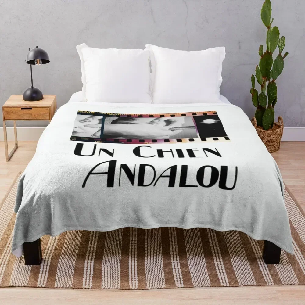 

An Andalusian dog Throw Blanket Machine Washable Soft Warm Blanket