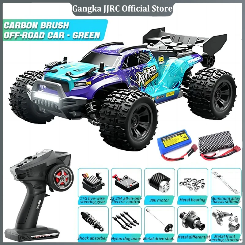 

SCY 18101 1:18 40KM/H 4WD RC Car with LED Remote Control Cars High Speed Drift Monster Truck for Kids Vs Wltoys 144001 Toys