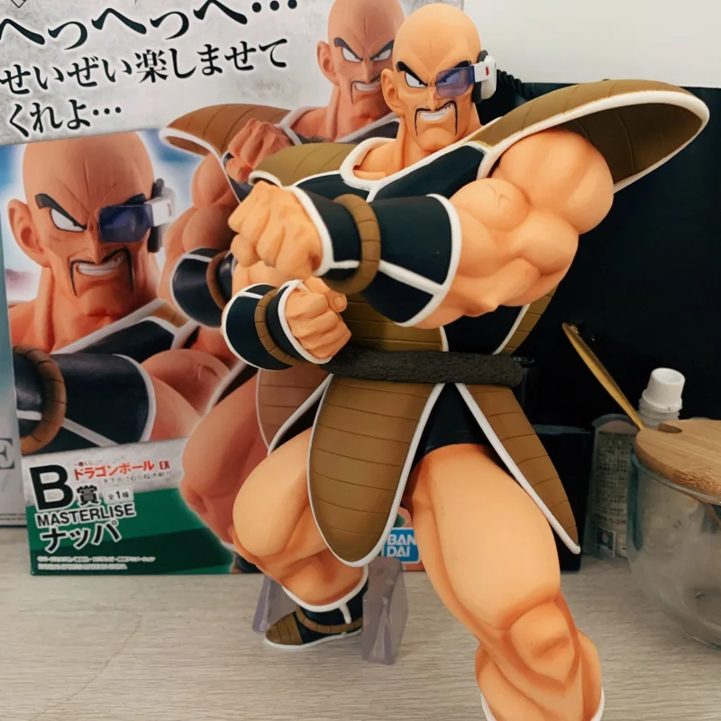 

In Stock Bandai Ichiban Kuji Original Dragon Ball Z Last Prize Nappa Saiyan Anime Figure Model Action Figurine Toy Birthday Gift