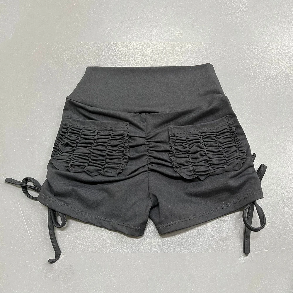 

Scrunched Butt Gym Leggings Yoga Shorts for Women Pocket High Waist Push Up Tights Sexy Booty Sports Shorts Fitness Yoga Pants
