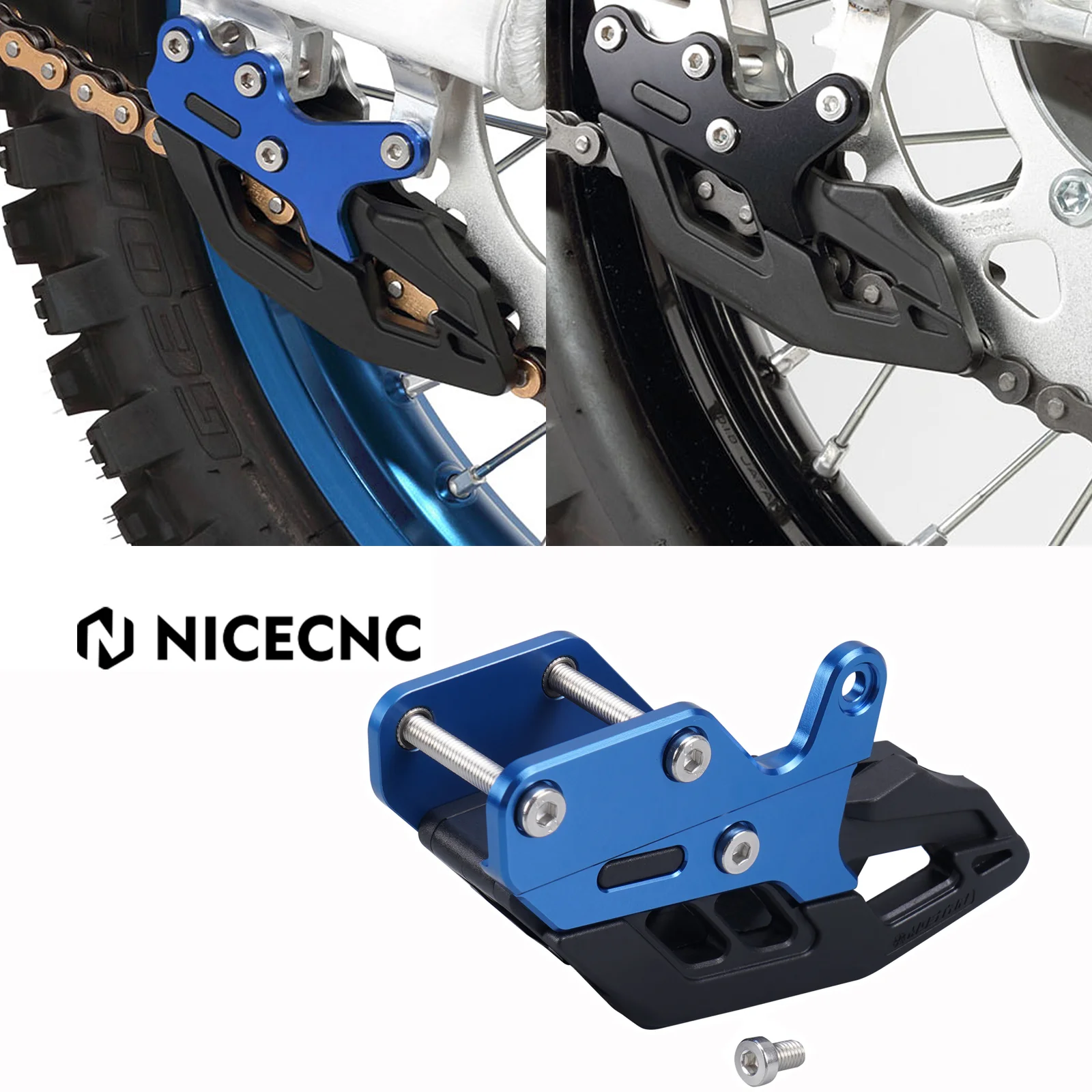 

NICECNC Motorcycle Chain Guide Guard Protector For Yamaha WR250R WR250X WR 250R 250X 250 R X 2007-2021 2020 Cover Accessories