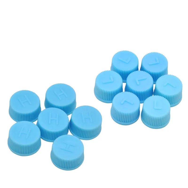 Car Air Conditioning R134a Valve Core Cap High Low Pressure Dust Leak Proof Protective Cover 5pcs/lot