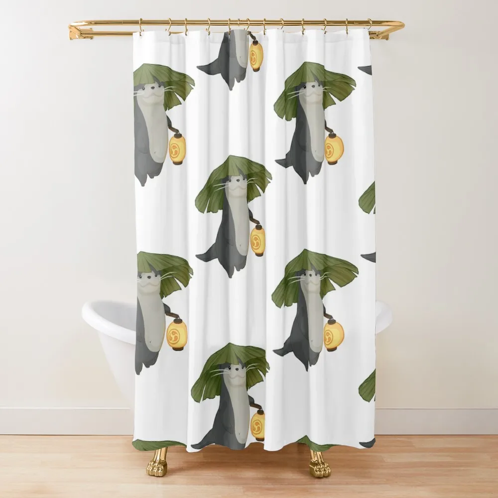 

Odder Otter Shower Curtain In The Bathroom Transparent Bathroom Shower Set For Bathroom Curtain