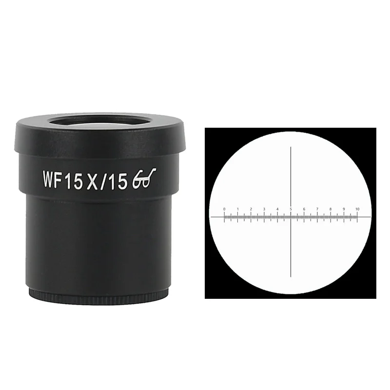 Scale Ruling Cross Curve 1PCS WF10X/20 WF10X/22 WF15X/15 WF20X/10 Eyepiece Lens For Stereo Microscope Wide Field High Eye Point