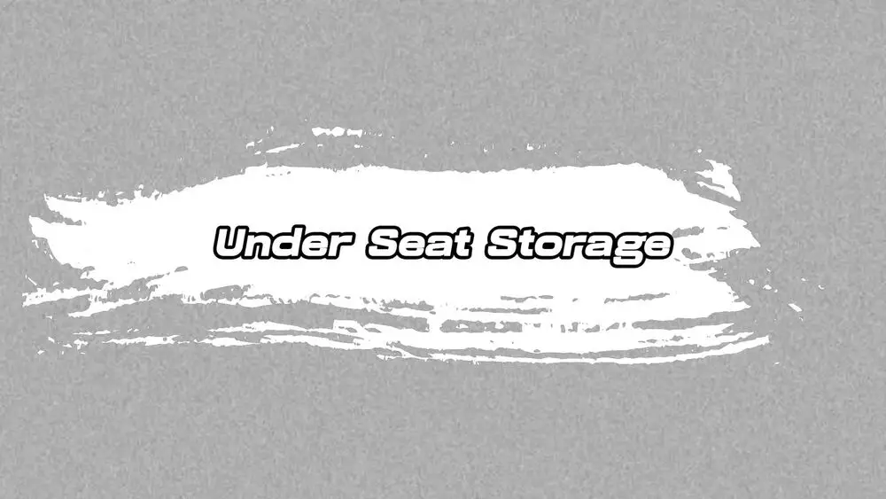 US Underseat Storage Case Box For 2019 20 21 22 2023 2021 Dodge Ram 1500 Crew Cab Container