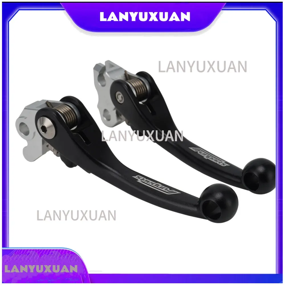 2026 FUNPARTS Forged Aluminum Brake Lever and Clutch Lever for CR125/250R CRF250R CRF450R CRF250X CRF450X