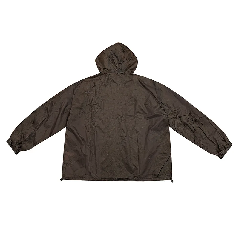 Men Japanese Streetwear Fashion Loose Casual Hooded Jacket Male Outdoor Lightweight Sunscreen Cargo Jackets Coat Outerwear