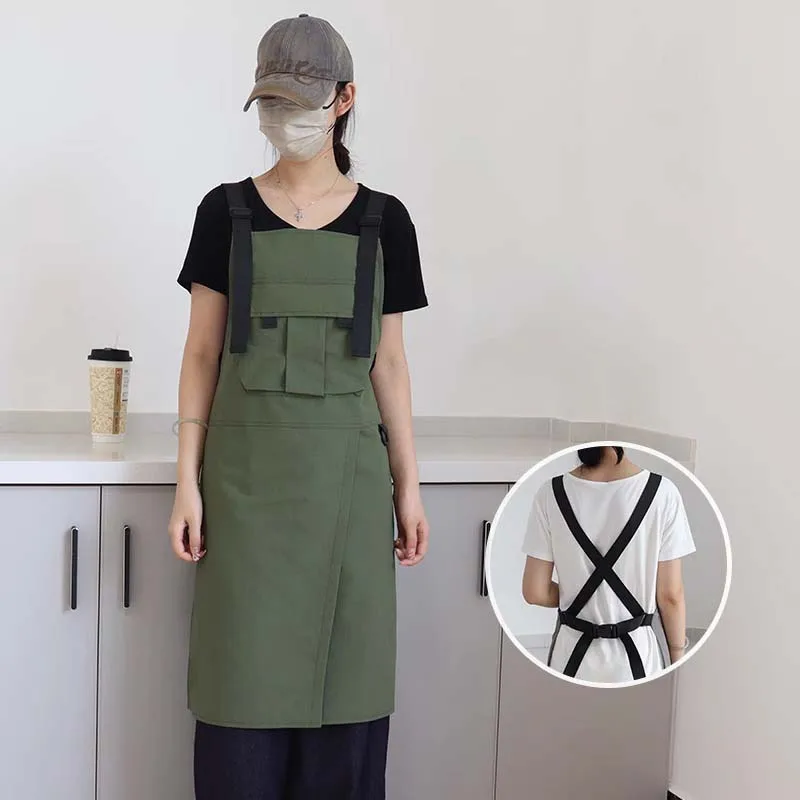 Denim Apron Work Ap… - image