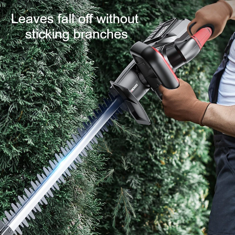 Wireless Electric Hedge Trimmer Double Edged Pruning Machine Multifunctional Lithium Battery Straw Cutter Garden Pruning Tool