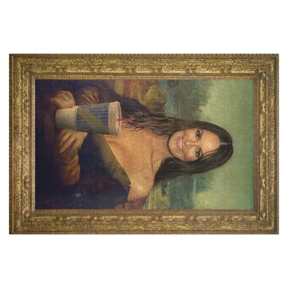 Mona Lisa Barlow Jigsaw Puzzle Personalised Name Personalized Puzzle