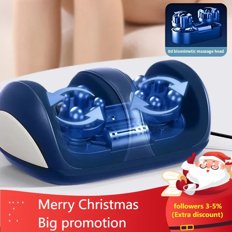 Foot Massage Machine, Fully Automatic Foot Massager, Leg and Foot Sole Massage and Kneading Tool, Calf Muscle Kneading Tool