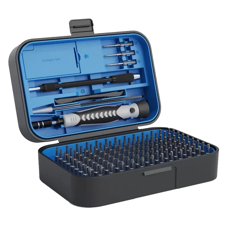 Precision Screwdriver Set 130 In 1 CR-V Screwdrivers Kit 117 Magnetic Screw Bits Combination Hand Tool For Laptop Mobile Phone