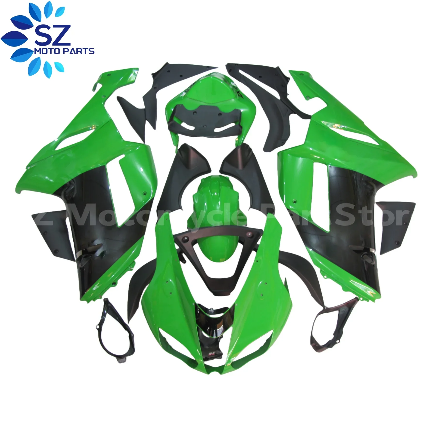 

For Ninja636 ZX6R ZX-6R 2007 2008 Motorcycle Fairings Injection Mold Painted ABS Plastic Bodywork Kits Set