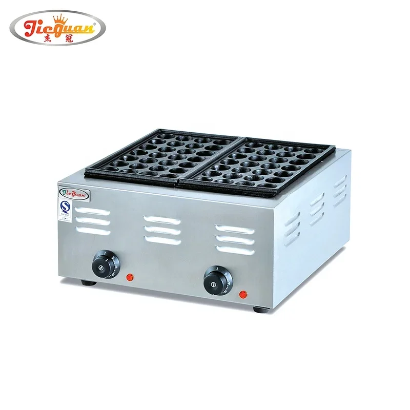 

Double Plates electric Japanese Takoyaki Machine Fish Ball Equipment