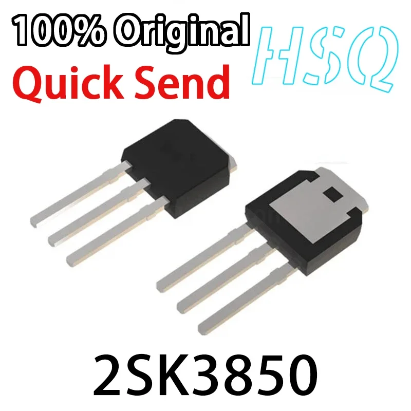 1PCS New 2SK3850 TO-251 Directly Inserted K3850 600V0.7A FET