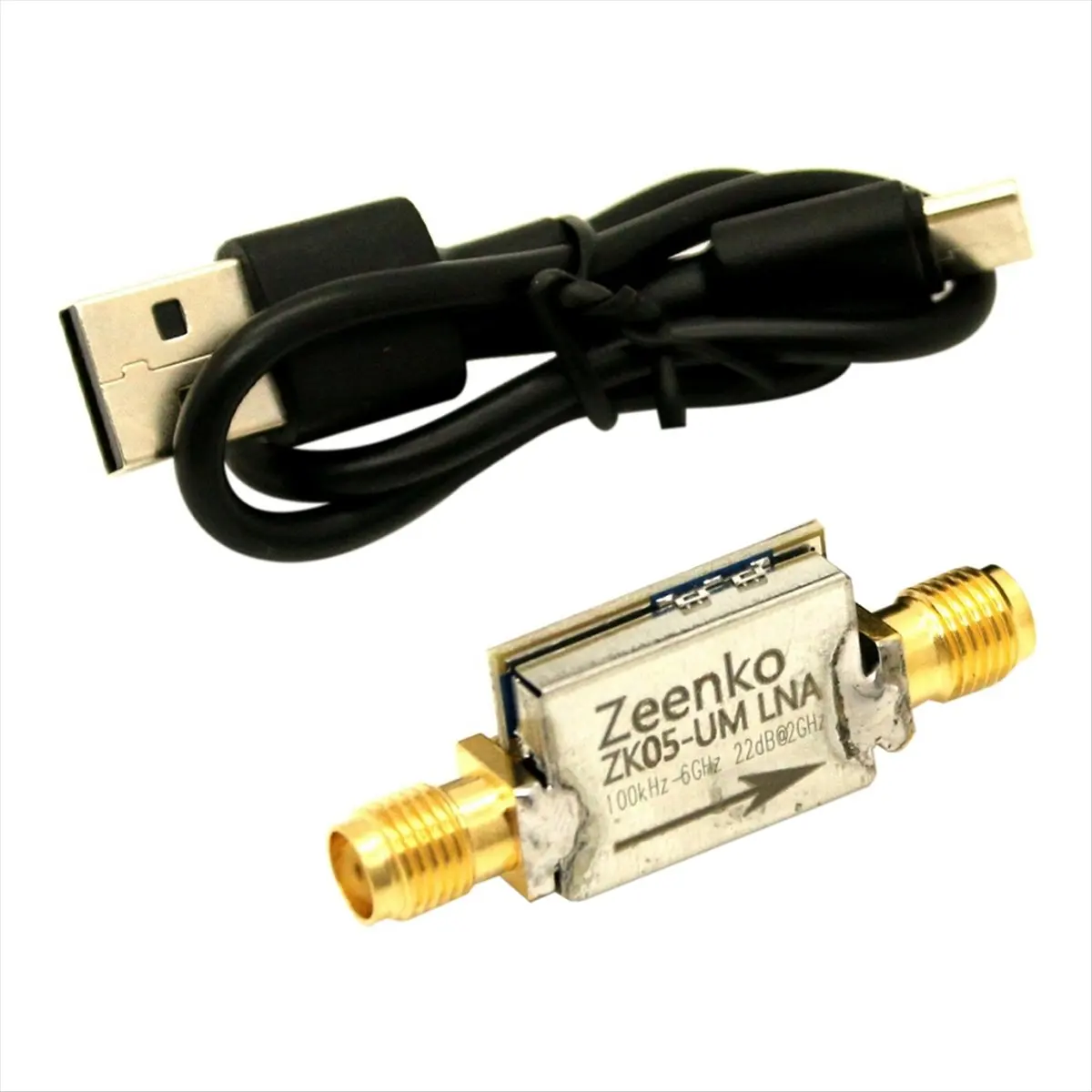 A64I  UM Series Low Noise Amplifier USB Type-C Interface 20dB High Gain Power Preamplifier Module ZK05-UM