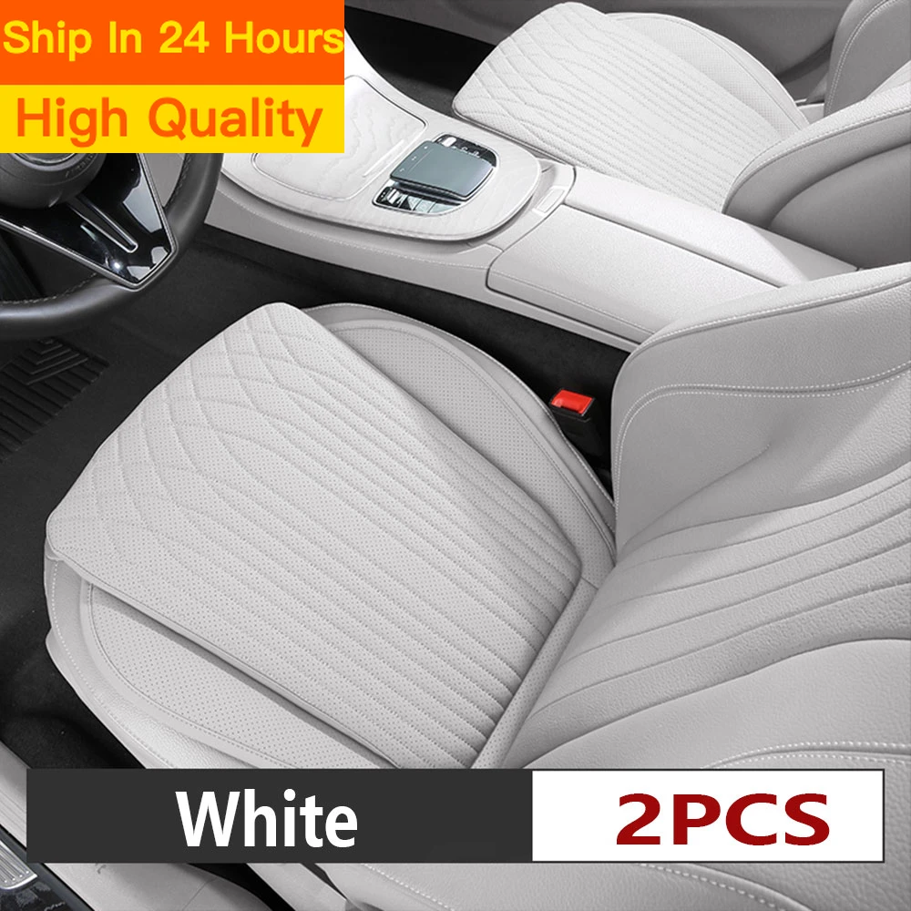 New Car Seat Cushion All-season Universal Napa Leather Driver's Front Seat Protector Cover One-piece Summer Breathable Backseat