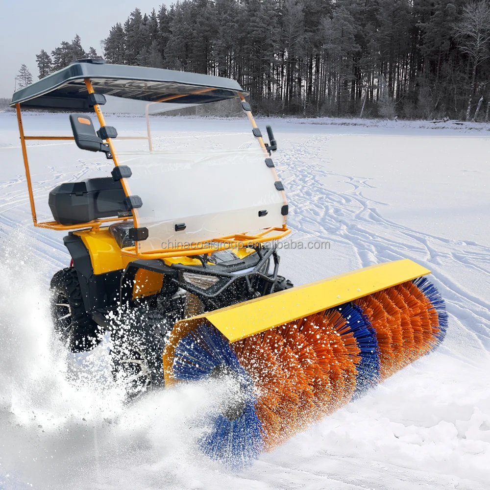 Customized Factory Supply Remote Control Mini Snow Thrower Blower Snowplow Snow Sweeper Snowplow Machine