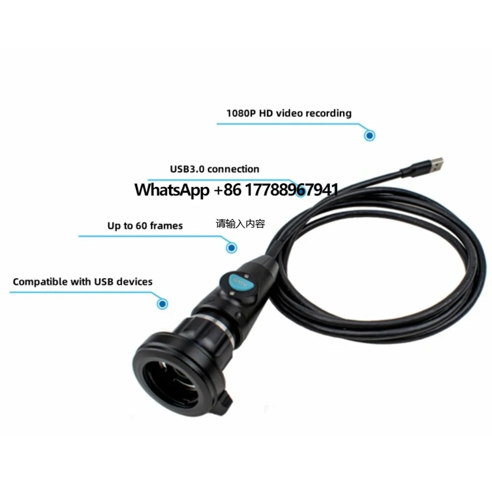 

USB3.0 1080P Full HD Portable Human Clinic Hospital Veterinary ENT Endoscope System