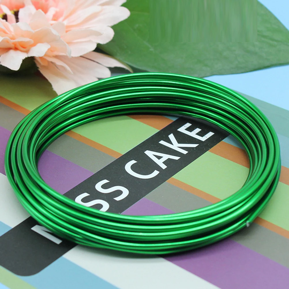 

12 Pcs Wire for Bracelet Making Jewelry Handmade Aluminum Colored Crafts Manual
