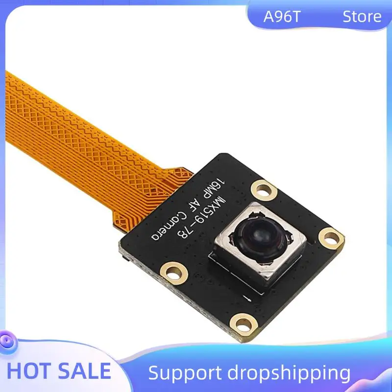 

Камера A96T 16 МП для камеры Raspberry Pi5 IMX519 с автофокусом 78,5 ° Модуль камеры 4,28 мм для Raspberry Pi5 Rpi5, запчасти, аксессуары 1