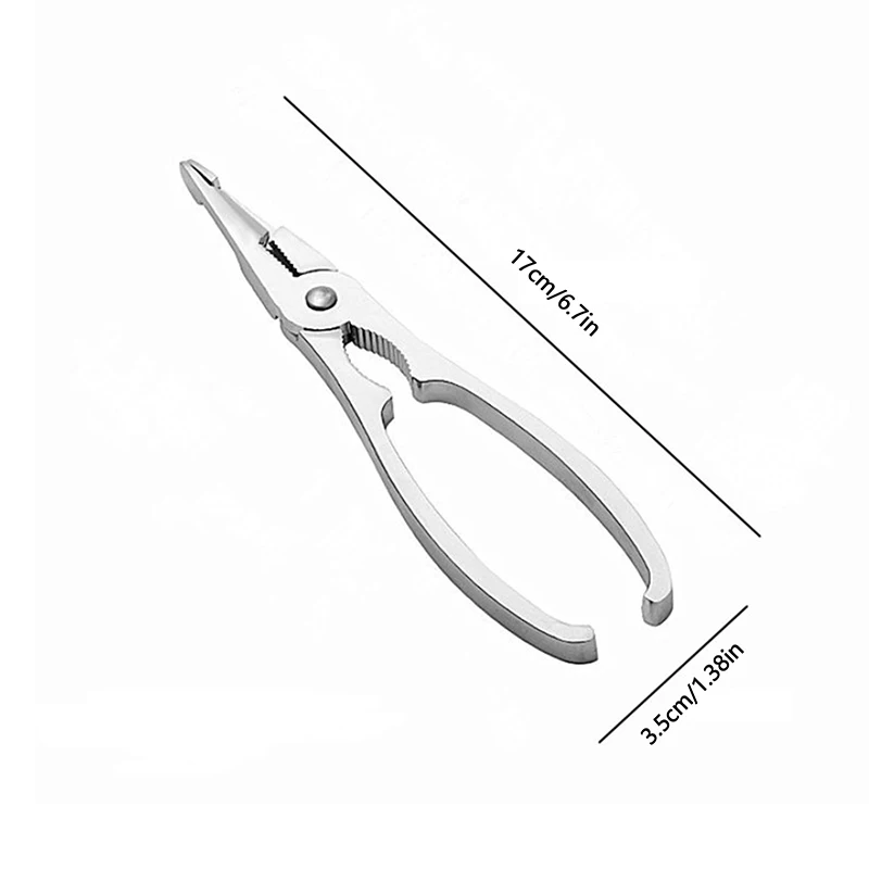 C Picking Crab Meat Is Easy Seafood Tool Set Crab Crackers Picks Spoons Set Stainless Steel Pliers Lobster Clamp Pliers Clip view 6