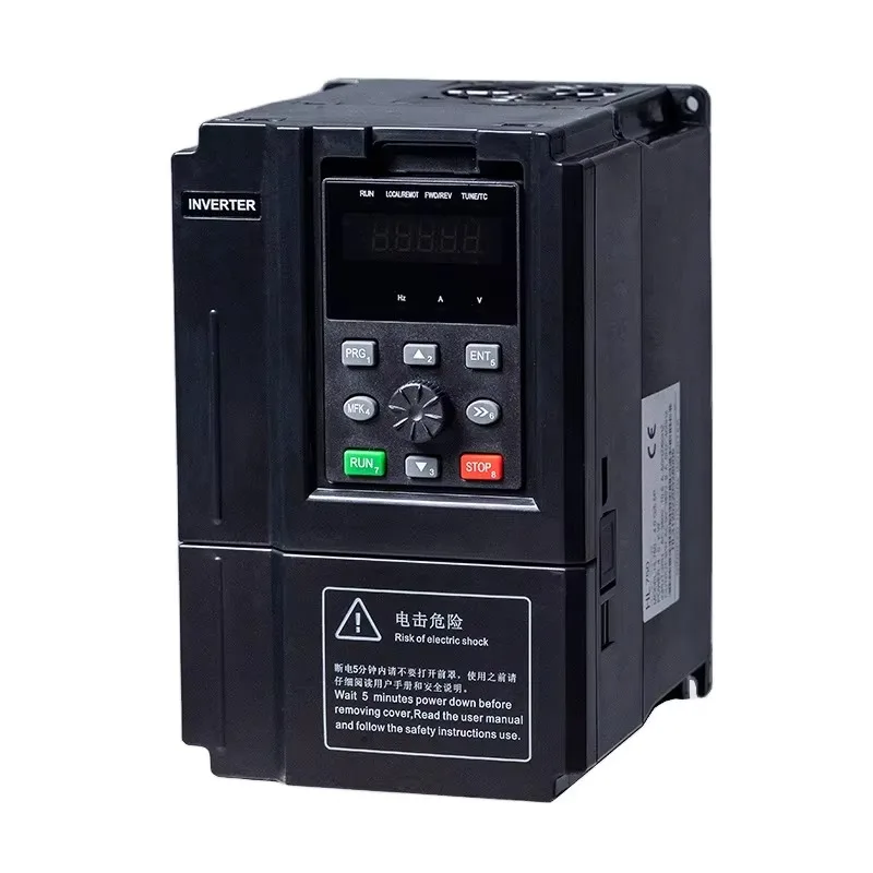 0.75 1.5 2.2KW 415V 380V AC Inverter VFD MPPT Multiple Functional Vector Control VFD Speed Controller for Motor for HL750series