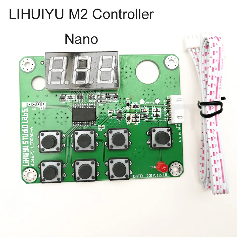 

1set LIHUIYU M2 Nano CO2 Laser Control Panel System Engraver Cutter DIY 3020 3040 3050 4060 K40 Mini Rubber Stamp Engraving