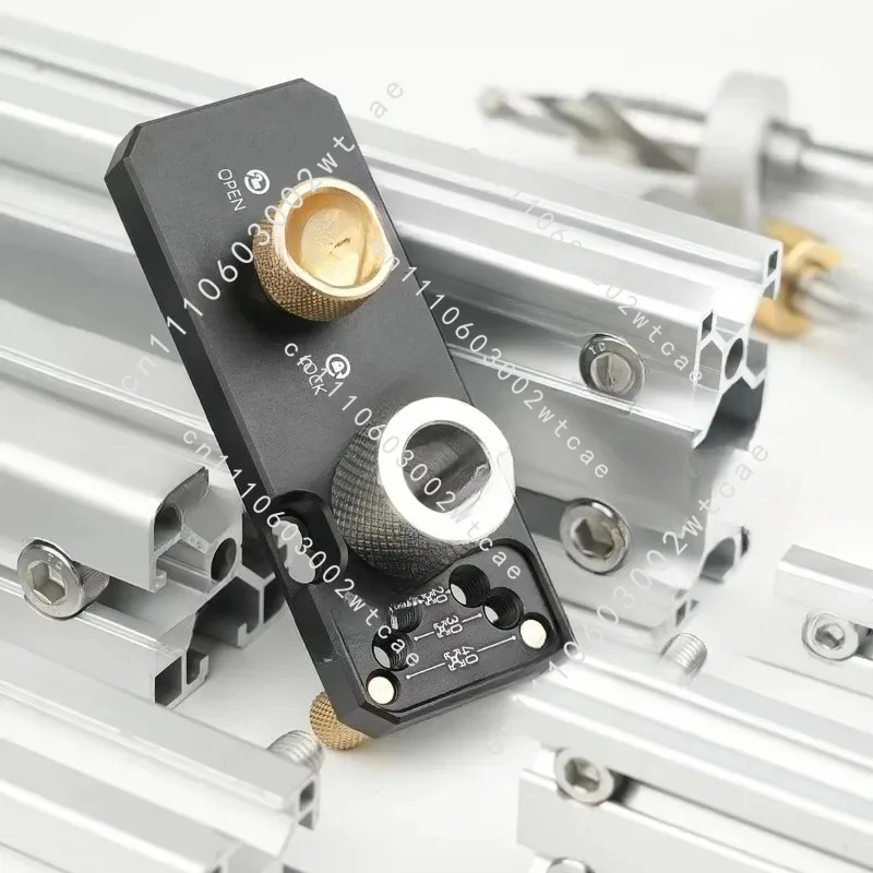 For Aluminum Profile 2020 2040 3030 3060 European Standard Aluminum Extrusion Profile Guide Approach Hole Drilling Fixture