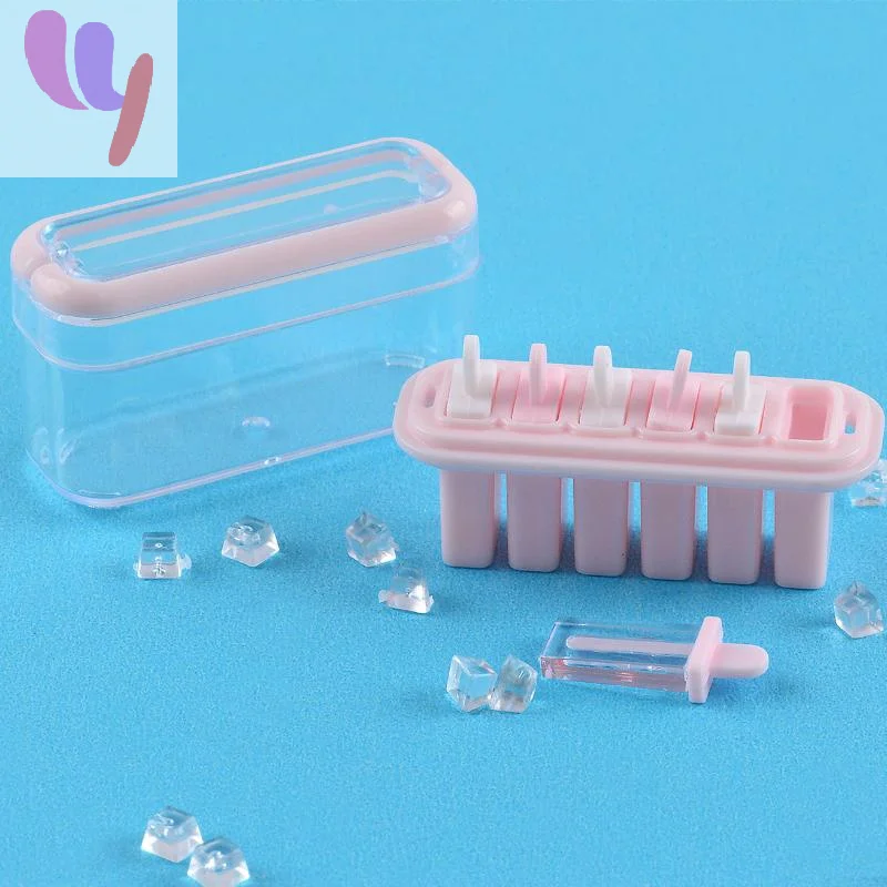 1 Set Doll Accessories 1/6 Dollhouse Miniature Food Play Decoration Mini Handle Popsicle Box Ice Bo-x Model Toys