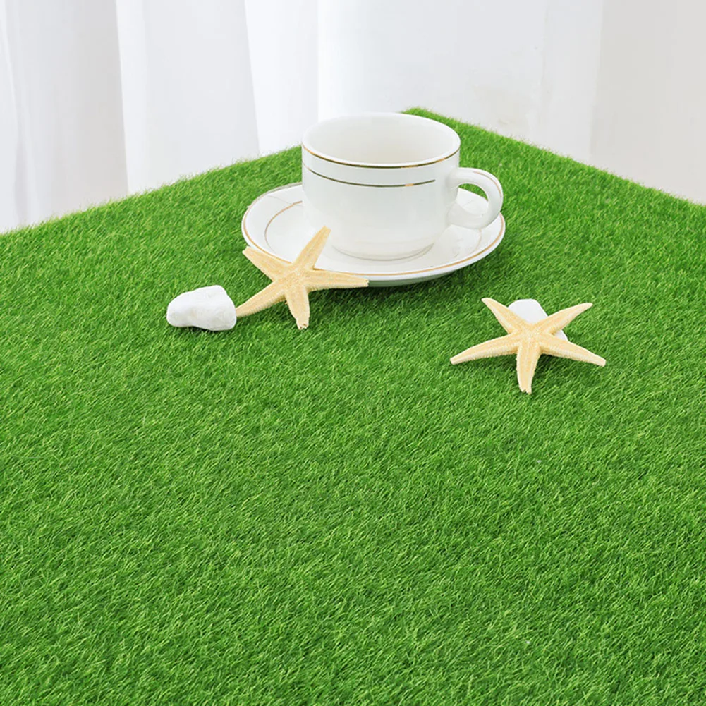 Kunstrasen Grünland Simulation Moos Rasen gefälschte grüne Matte Teppich Landschaft DIY Projekte Landschaften Haustier Töpfchen Training