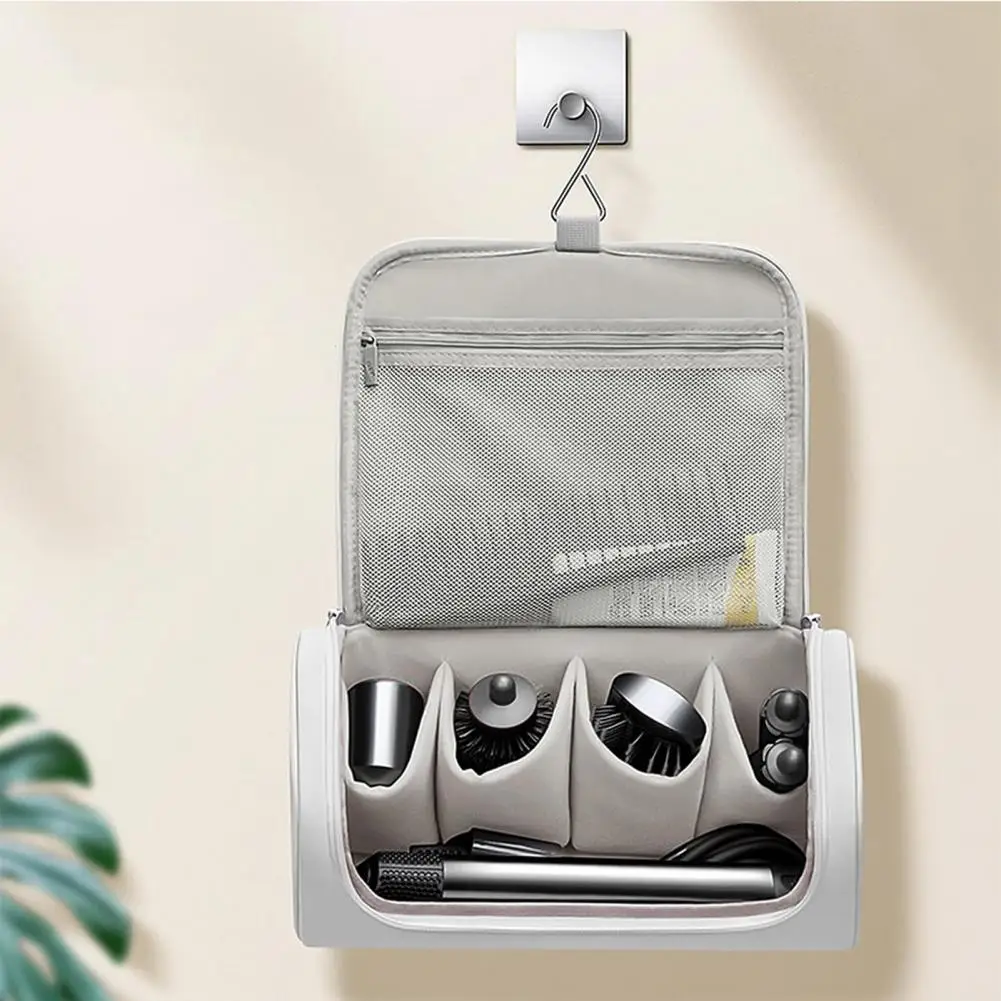 Storage Bag Large Capacity Pouch Hangable Makeup Organizer Dust-Proof Water-Repellent Scratch-resistant Travel Storage Bag