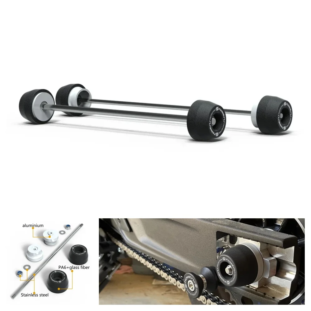 

CB750 Hornet 2023-2024 Front Rear Axle Fork Crash Slider For HONDA CB750 Hornet 2023-2024 Motorcycle Wheel Hub Anti-Collision